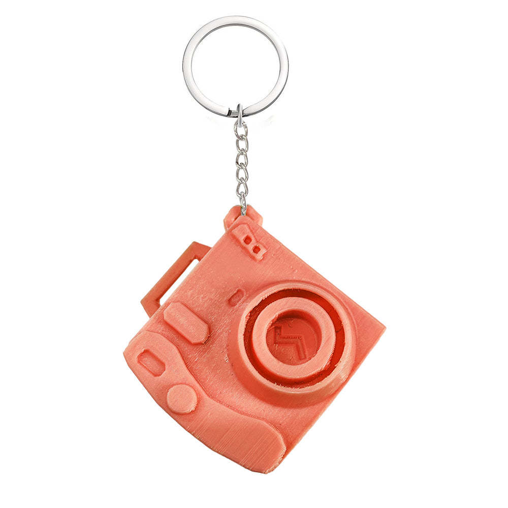 Custom Photo Mini Camera Keychain Personalized Camera Keychain with Pull Out Picture - customphotokeychain