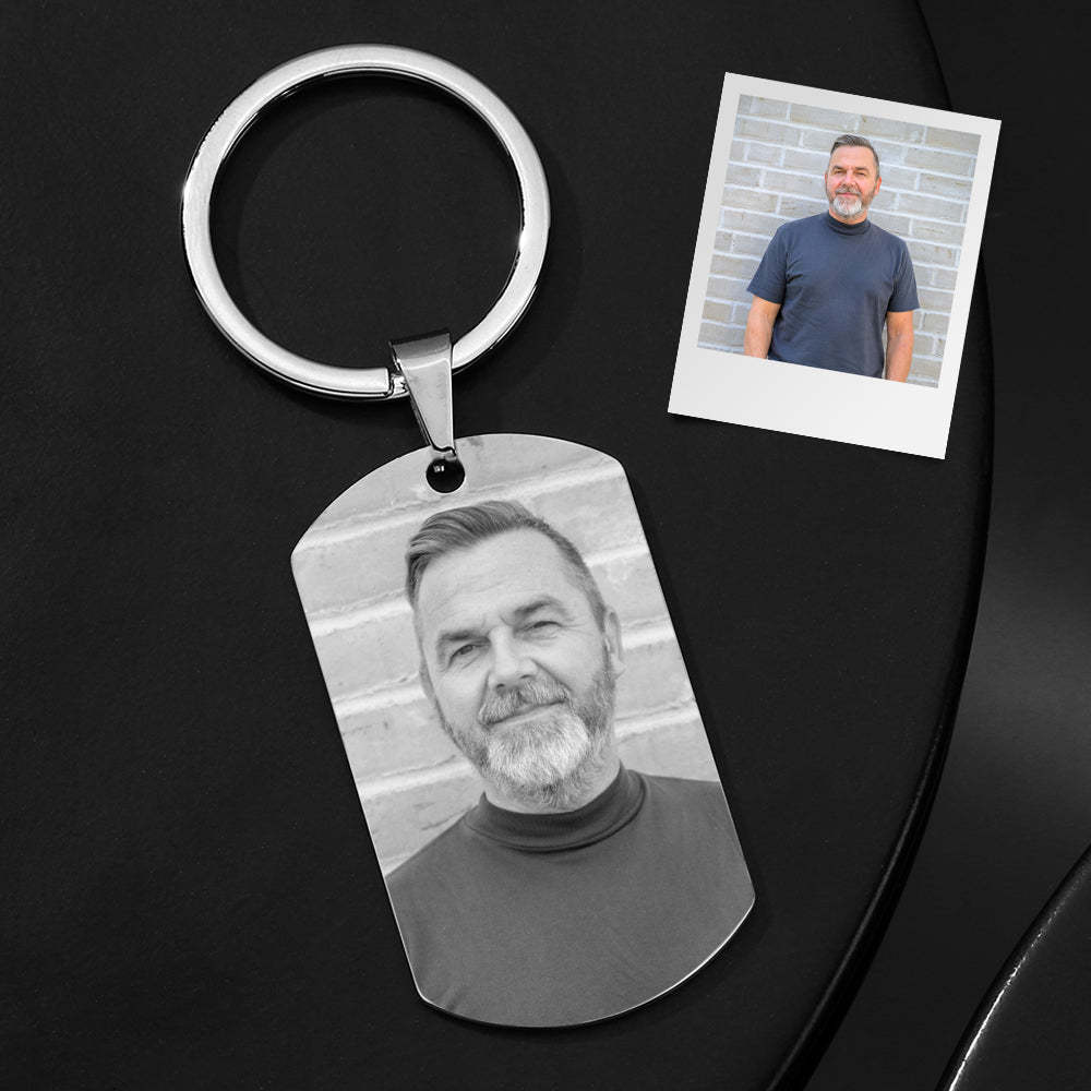 Memorial Keychain Always Loved Never Forgotten Forever Missed In Memory Of Gift - customphotokeychain