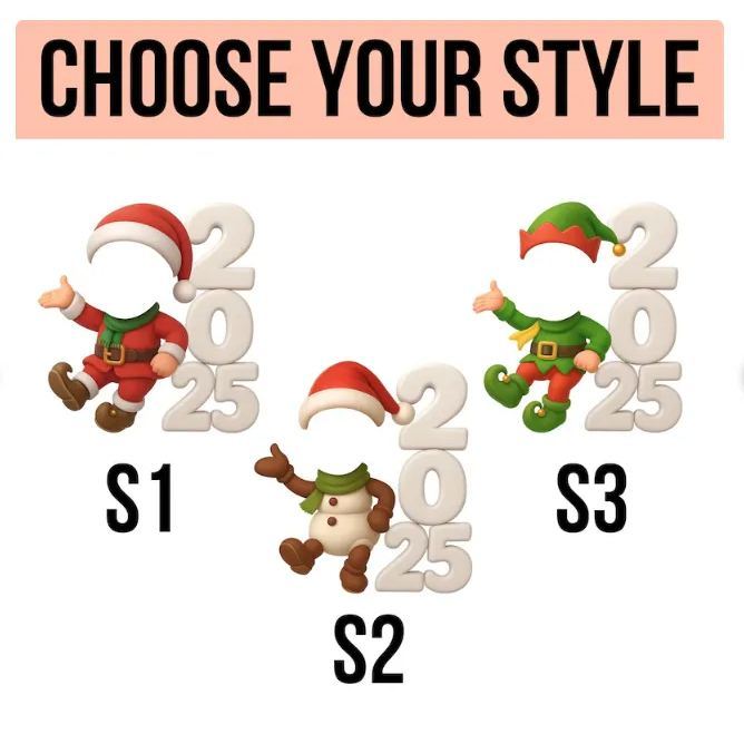 Personalized Family Christmas Ornament, Funny Custom Face Ornament, Holiday Tree Decoration, Christmas Gift for Families - CustomPhotoKeychainAU