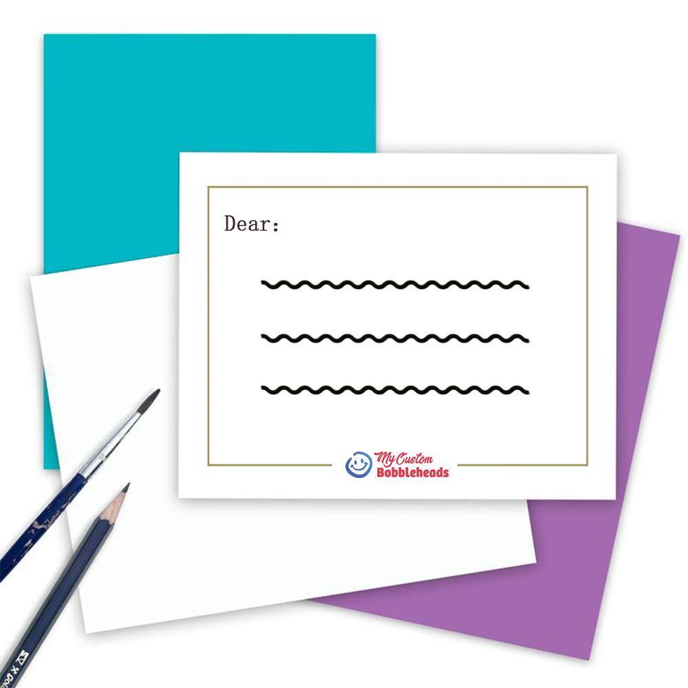 Custom Text/Wishes Greeting Card | Personalized Message Card + $3.99 - myphotokeyringau