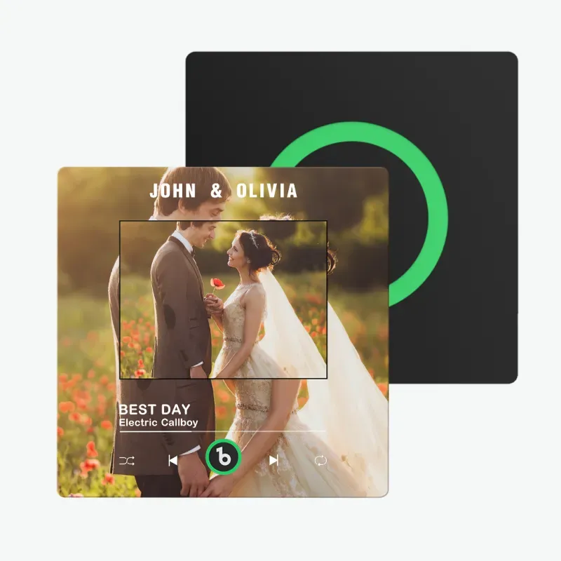 New 4.0 Upgrade Custom Music Fridge Magnet Colorful Album Fridge Magnet FridgeBeats Pro Supports Bluetooth Connectivity Gifts for Christmas - 