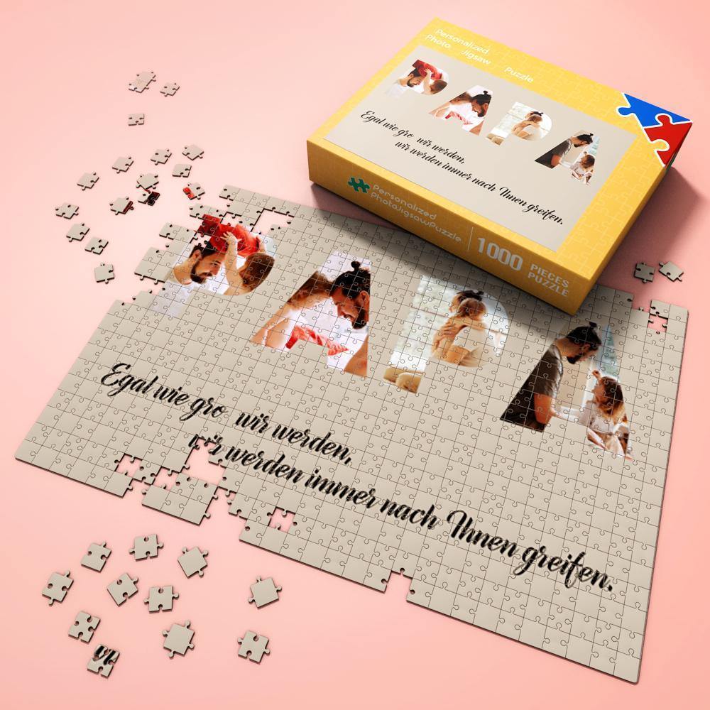 Custom Photo Jigsaw Puzzle Best Indoor Gifts 300-1000 pieces - MyPhotoWalletAU