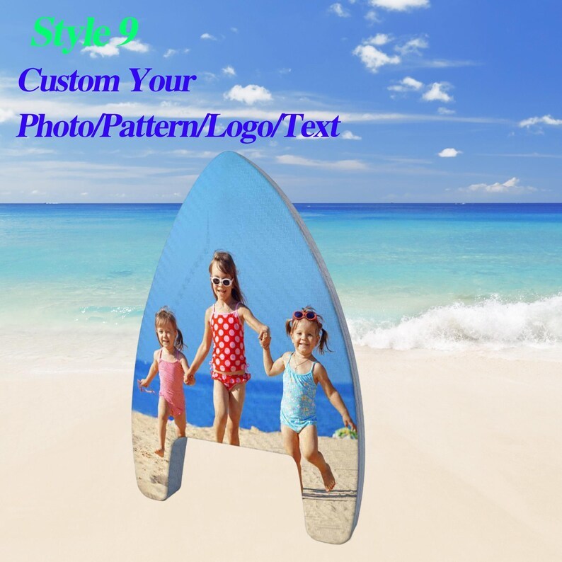 Custom Photo Face Swim Kickboard, Personalized Kids Swimming Aid - 