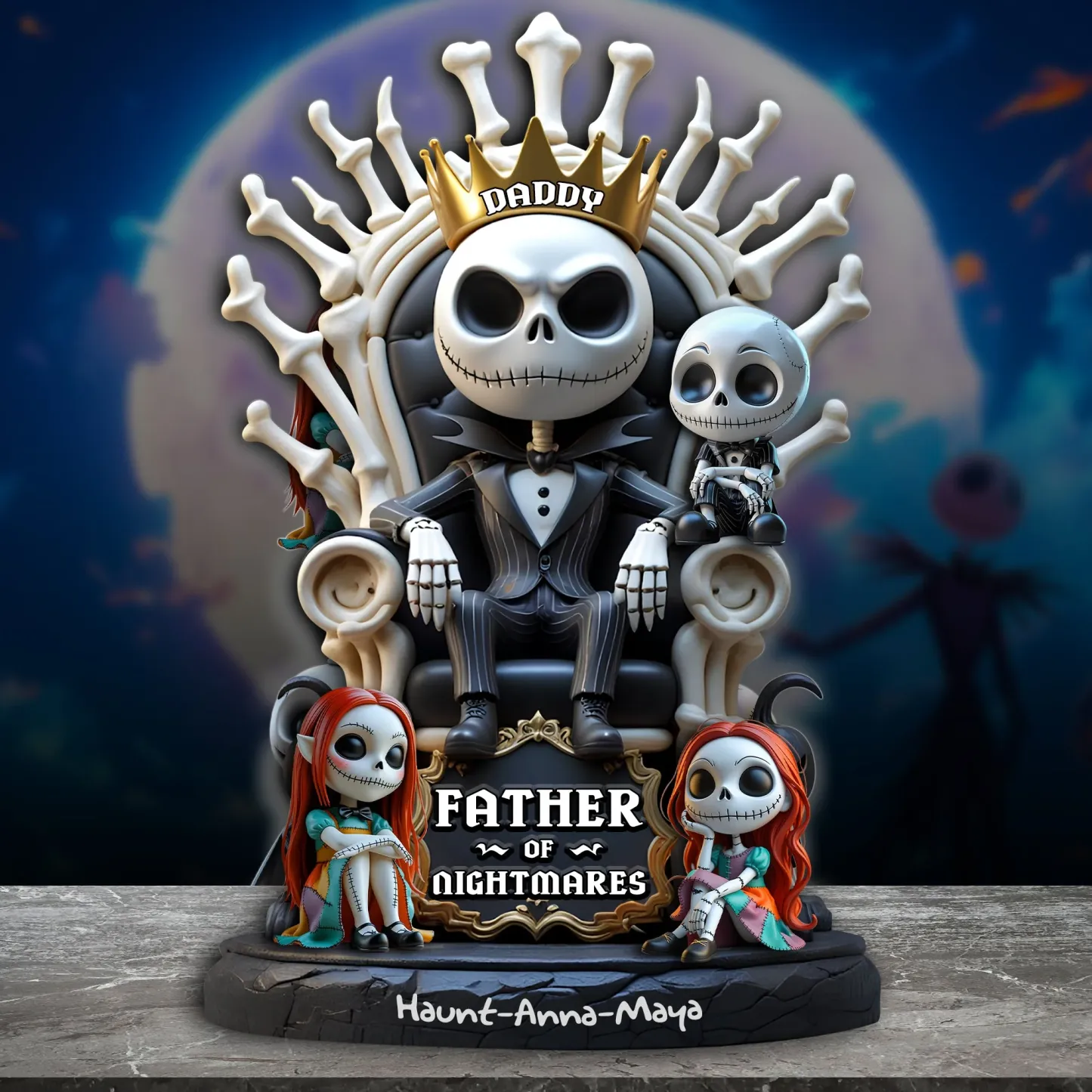 Father Of Nightmares Acrylic Plaque - Personalized Gift For Father