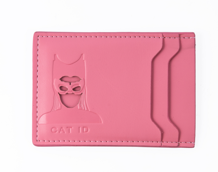 Upgrade His Wallet Game Bat ID Superhero-Themed Leather Card Holder - 