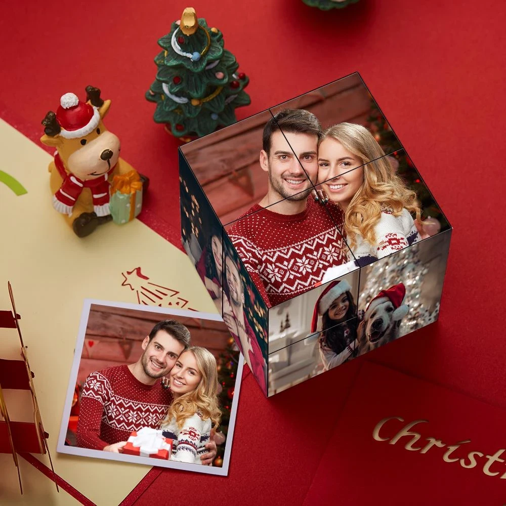 Custom Multi Photo Folding Magic Rubic's Cube