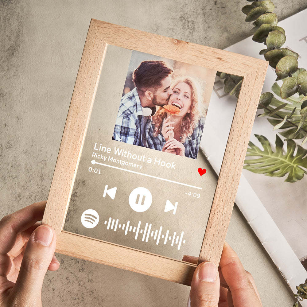 Custom Music Night Light Scannable Spotify Code Colorful Home Gifts - myphotowalletau