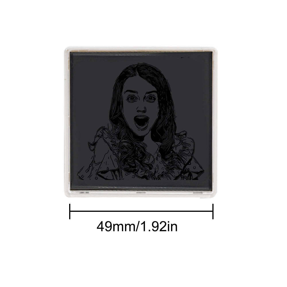 Personalized Portrait Stamp Custom Funny Stamps Gift for Him and Her - myphotowalletau