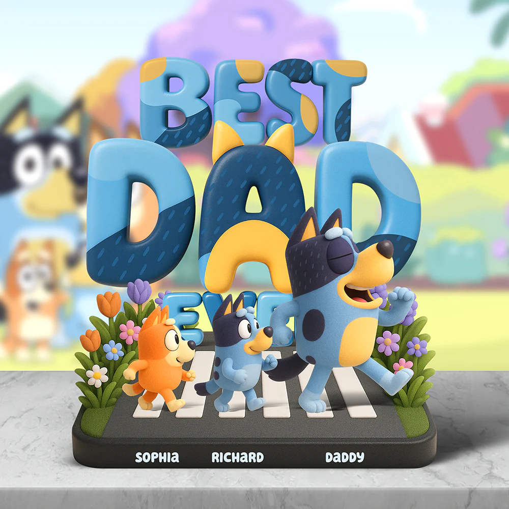 Dog Dad Plaque - Personalized Gifts