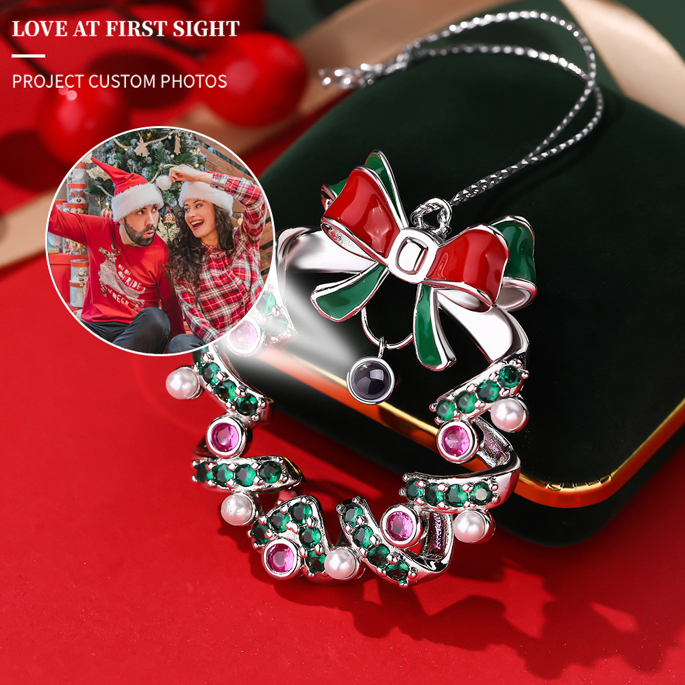 Personalized Photo Ornaments Christmas Wreaths Christmas Gifts
