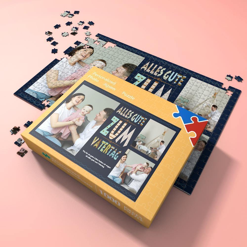 Custom Photo Jigsaw Puzzle Best Indoor Gifts 300-1000 pieces - MyPhotoWalletAU