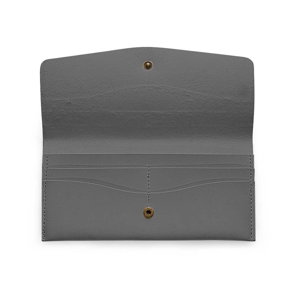 Personalized Bridesmaids Gift Slim Distressed Leather Women's Wallet leather Purse Wallet Gift for Her - myphotowalletau