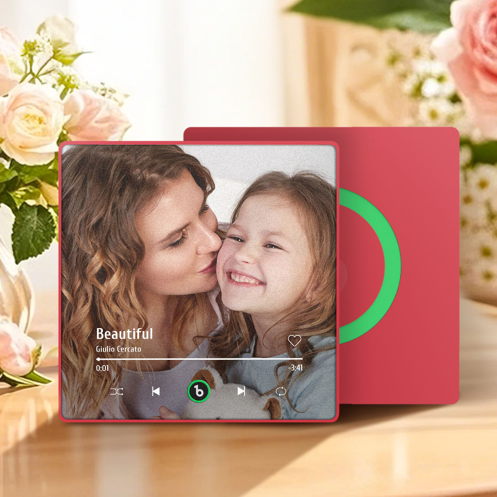 Custom Music Fridge Magnet Colorful Frame Album Fridge Magnet Music Wall Photo Sticker Mother's Day Gifts - 