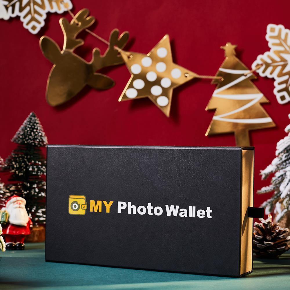 Long Style Wallet Christmas Gift Box - MyPhotoWalletAU
