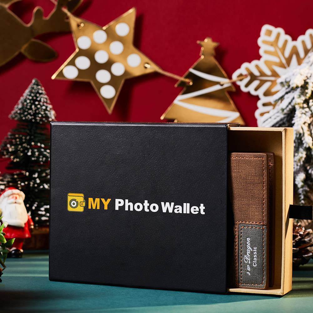 Short Style Wallet Christmas Gift Box - MyPhotoWalletAU