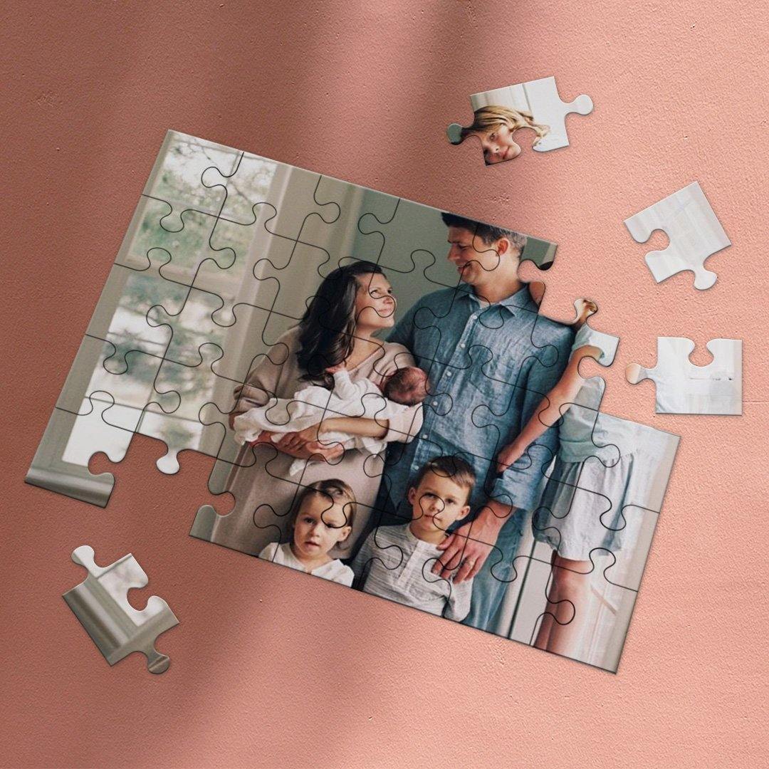 Custom Photo Jigsaw Puzzle Best Indoor Games For Birthday Gifts 35-1000 pieces - MyPhotoWalletAU