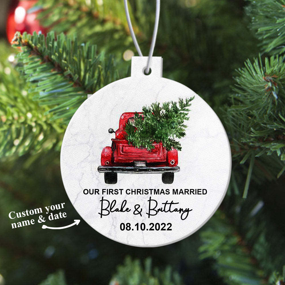 Custom Christmas Car Air Freshener Rearview Mirror Ornament Funny Air Freshener Gifts for Christmas - mycustomtirecover