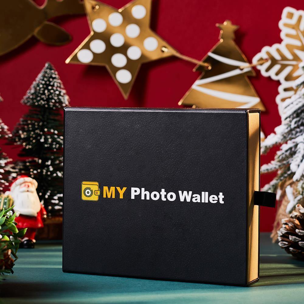 Short Style Wallet Christmas Gift Box - MyPhotoWalletAU