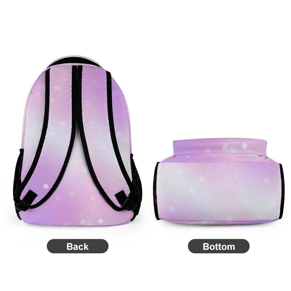 Personalized Back To School Name Backpack for Girls and Boys  God Says I Am - 