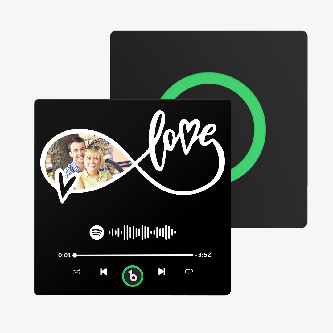 Christmas Gift Custom Music Fridge Magnet New 4.0 Upgrade Colorful Album Fridge Magnet Gifts for Christmas 9 Photos - 