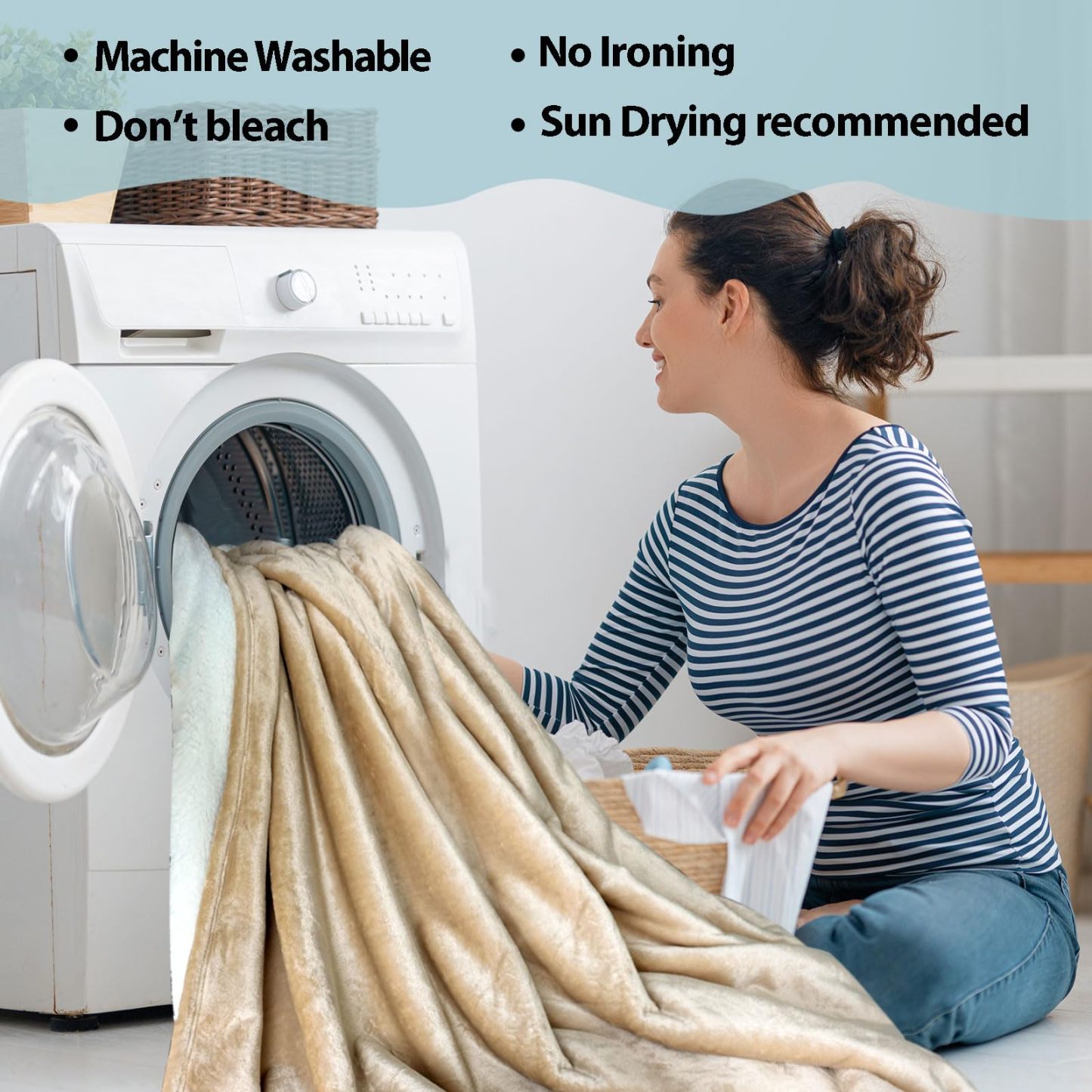 Waterproof Intimacy Blanket for Couple's Wild Nights, 3 Layer Lightweight Machine Washable and Stain Proof for Couples & Pets with 31 Styles & 6 Sizes for Lovers without Ruin Sheets - 