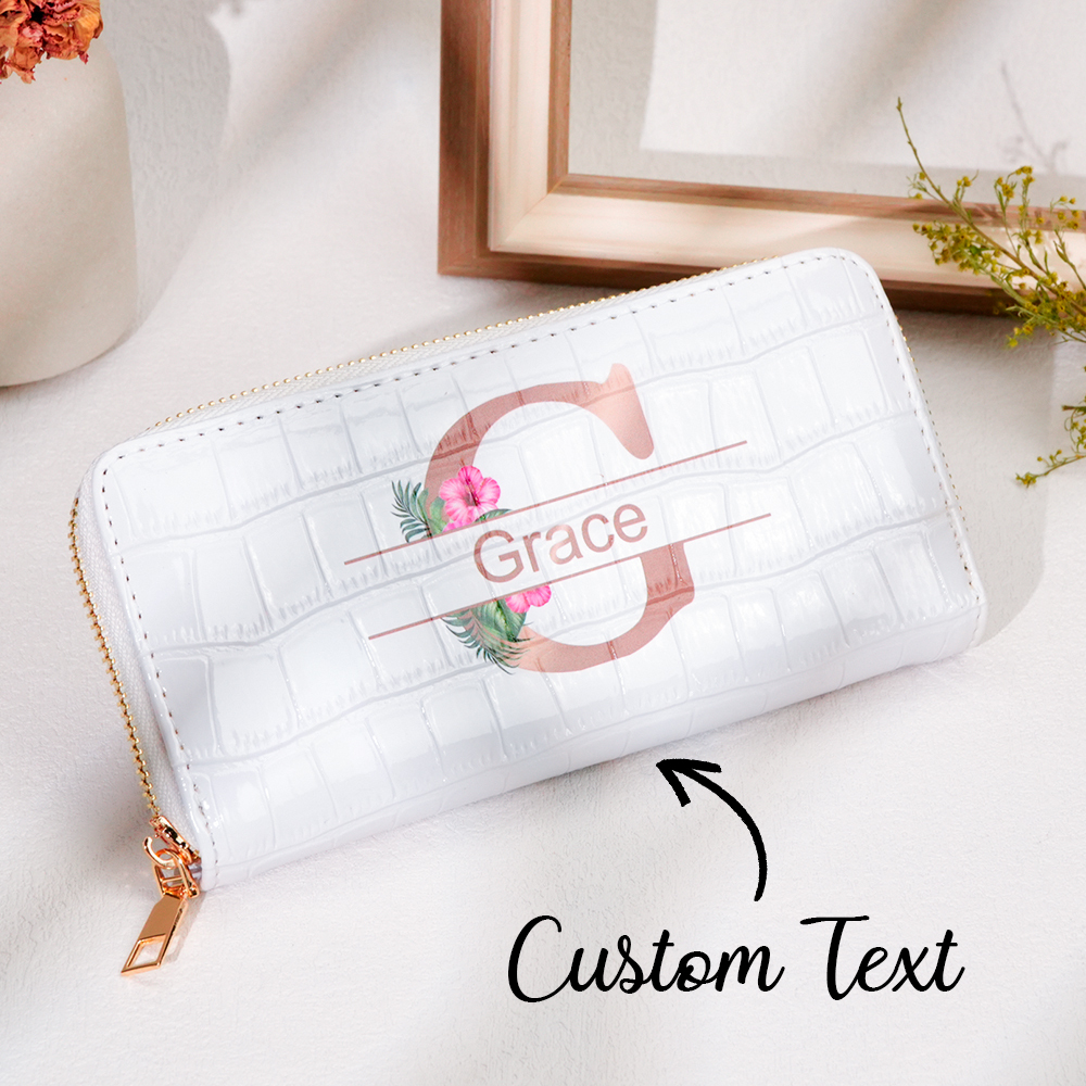 Custom Signature Long Wallet,Personalized Signature Design Long Wallet,Custom Signature Long Wallet,Personalized Long Wallet With Signature,Custom Signature Long Wallet