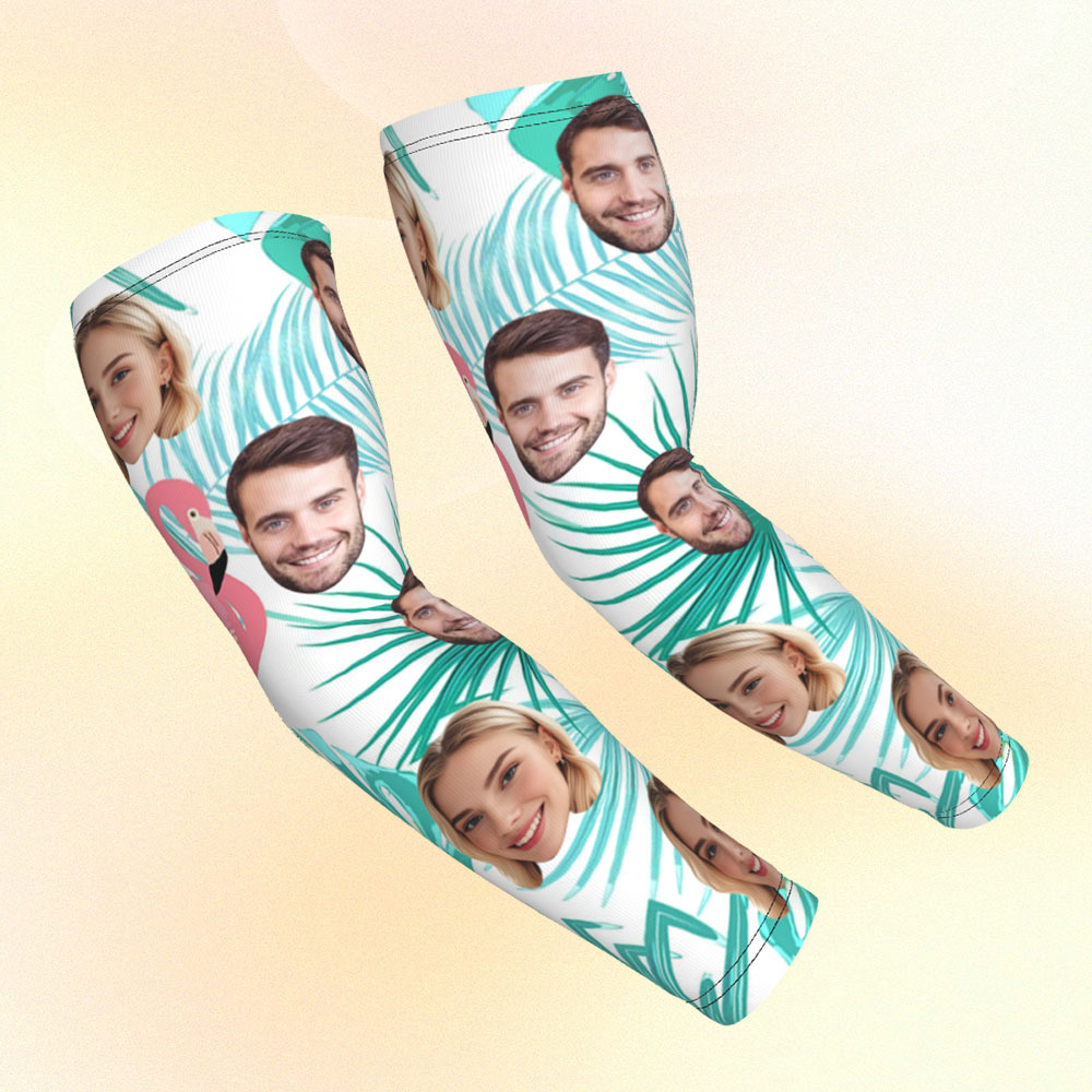 Personalized Sports Arm Sleeves With Photo - 
