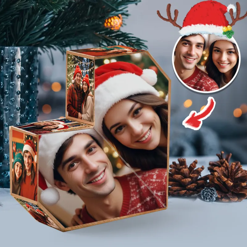 Custom Multi Photo Folding Magic Rubic's Cube