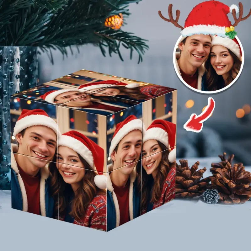 Custom Multi Photo Folding Magic Rubic's Cube