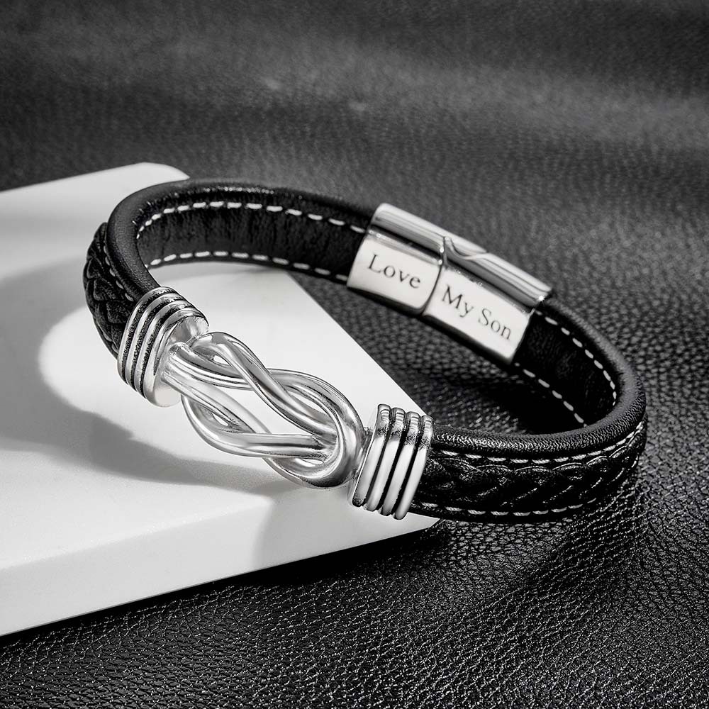 Custom Engraved Bracelet Men's Bracelet for Him Love Gifts - 