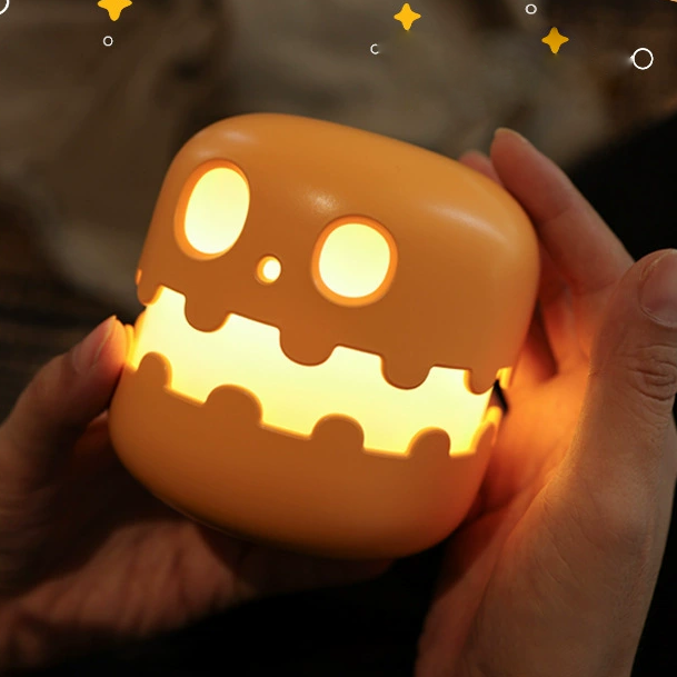 Pumpkin Night Light - Fun and Creative Gift, Ambiance Lamp Halloween Decoration Pumpkin Lantern for Halloween - 