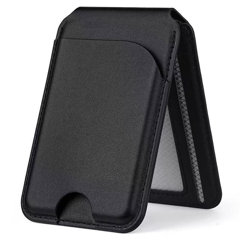 Cross-Border New Rotating Magsafe Magnetic Wallet Stand – Multi-Card Holder with Secure Snap-On Design