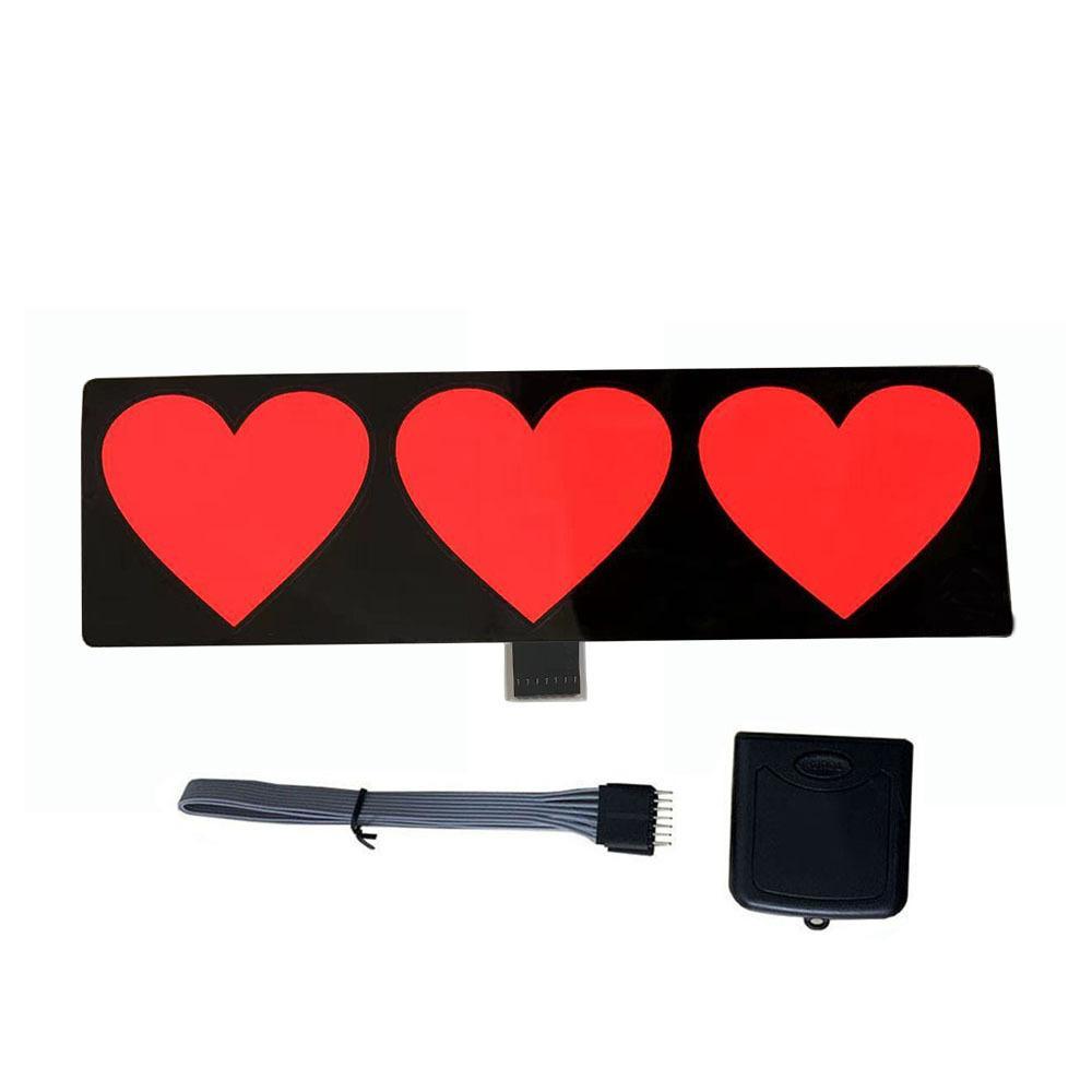 Led Glow Sticker Car Decals WANTED USB Electric Sticker