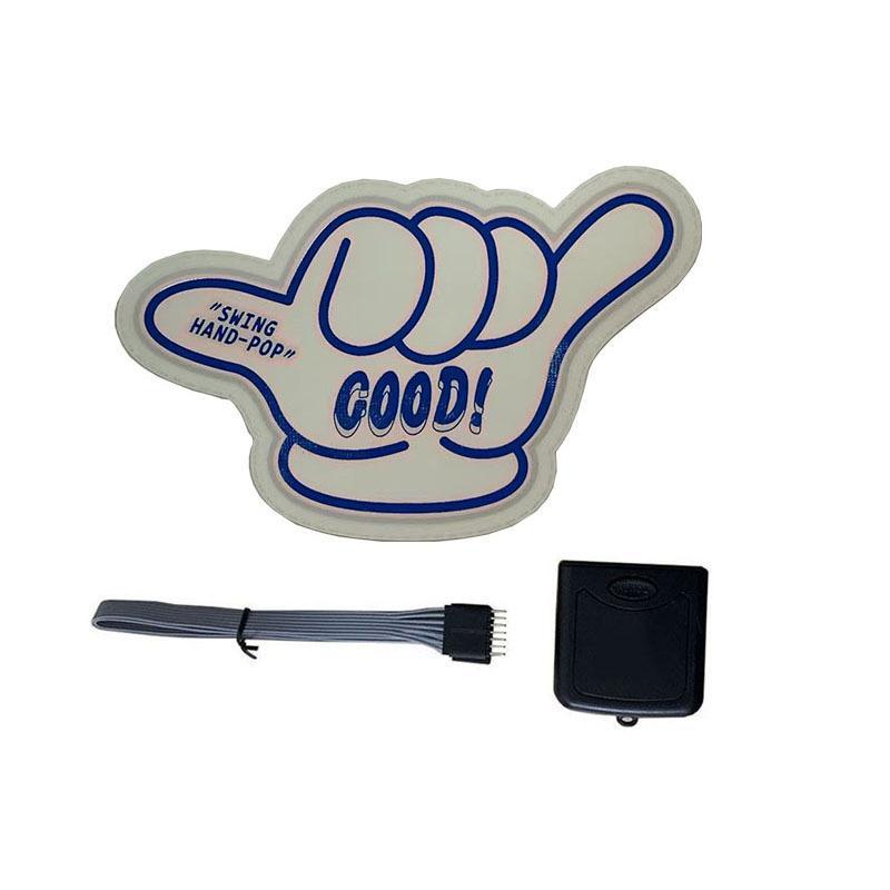 Led Glow Sticker Car Decals WANTED USB Electric Sticker