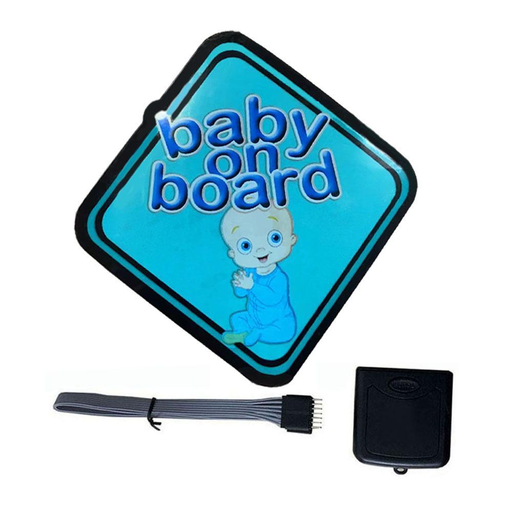 Led Glow Sticker Car Decals WANTED USB Electric Sticker