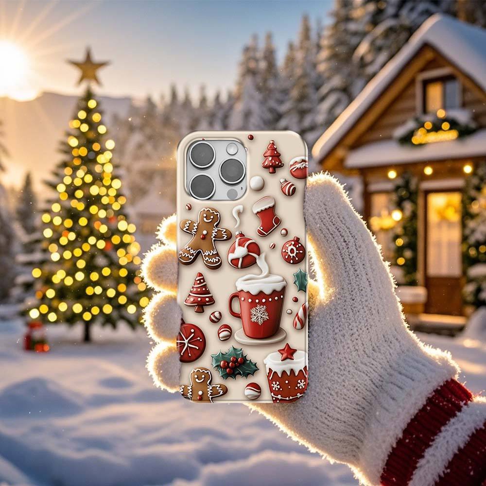 Christmas sweetheart phone cases, multiple styles available, iPhone, Pixel, Samsung
