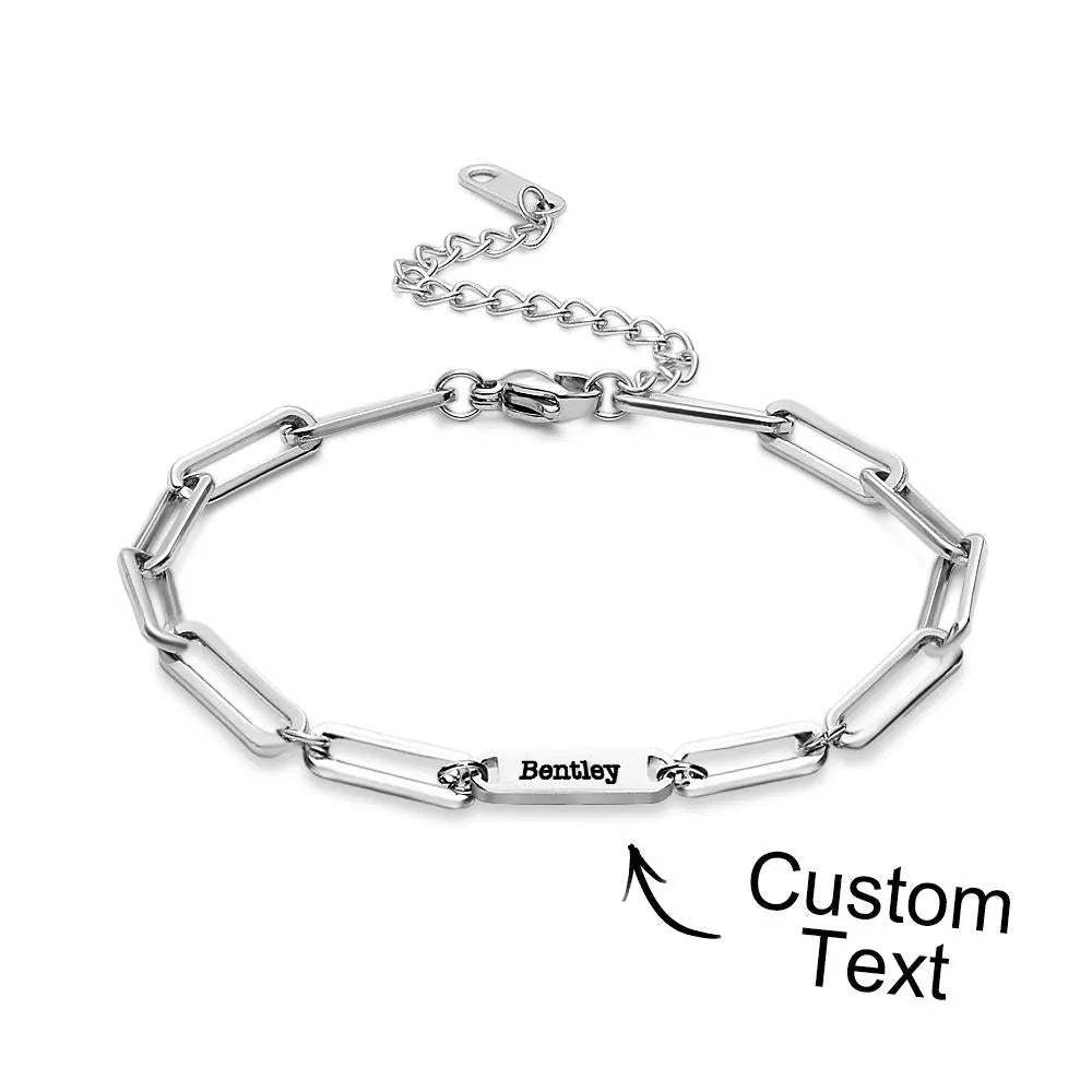 Custom Names Bracelet Multi Names Engraved - 