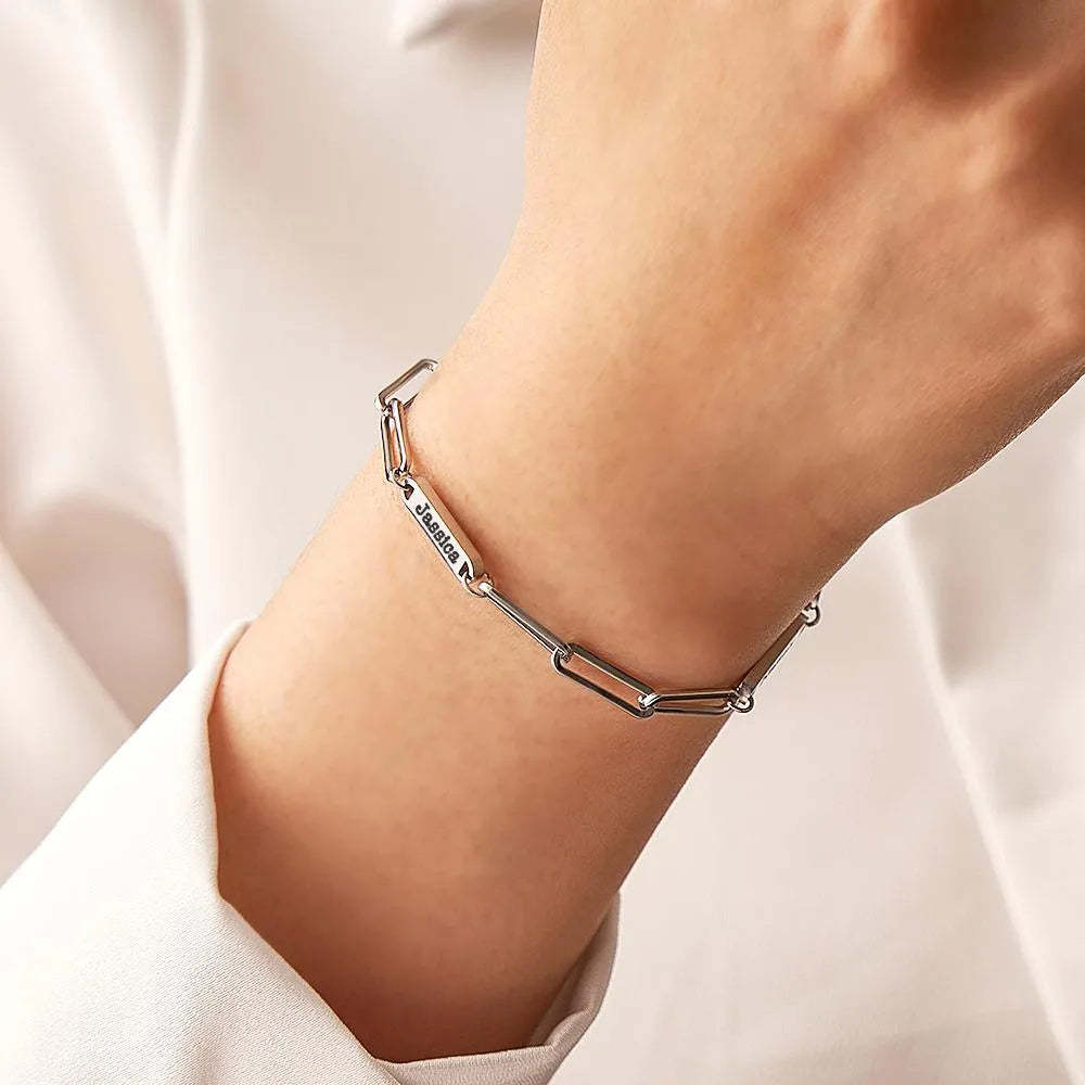 Custom Names Bracelet Multi Names Engraved - 