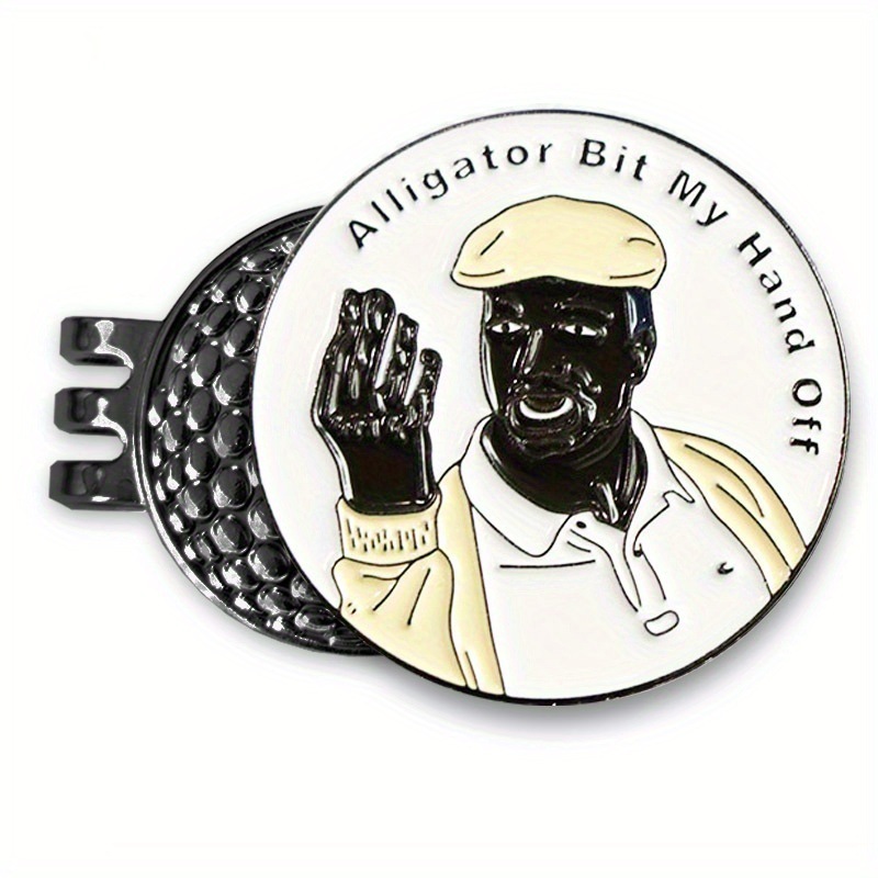 Golf Ball Marker and Magnetic Hat Clip - Premium Golf Accessories | Enhance Your Golfing Experience with Precision Stamp Markers and Alignment Tools - 