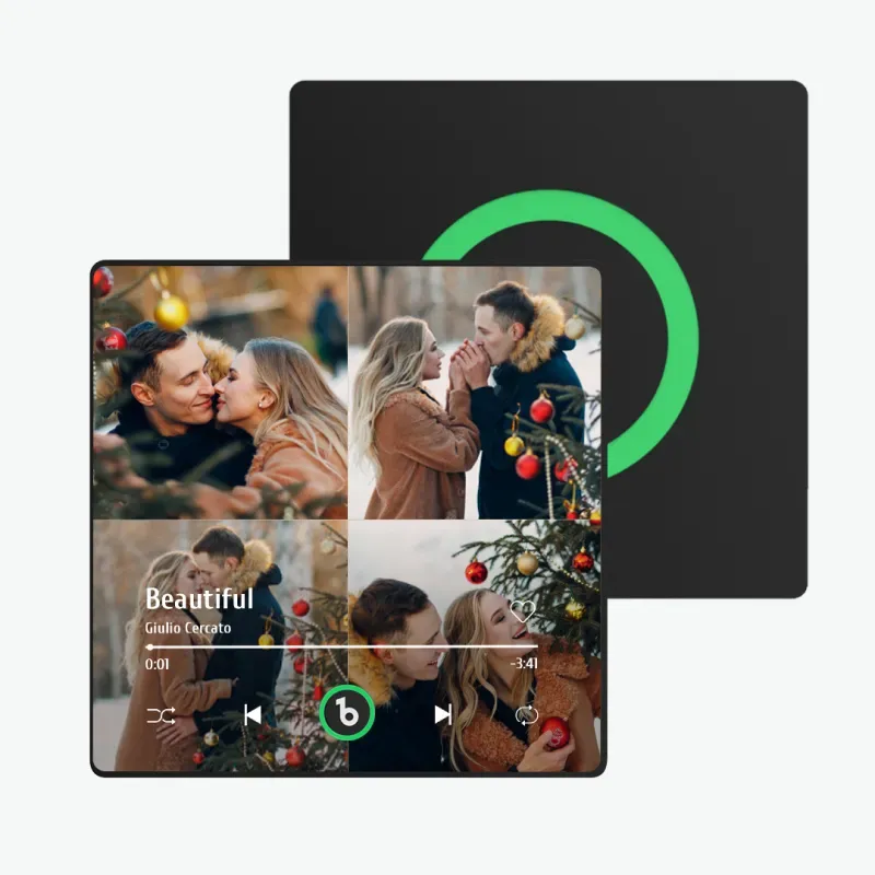 New 4.0 Upgrade Custom Music Fridge Magnet Colorful Album Fridge Magnet FridgeBeats Pro Supports Bluetooth Connectivity Gifts for Christmas - 