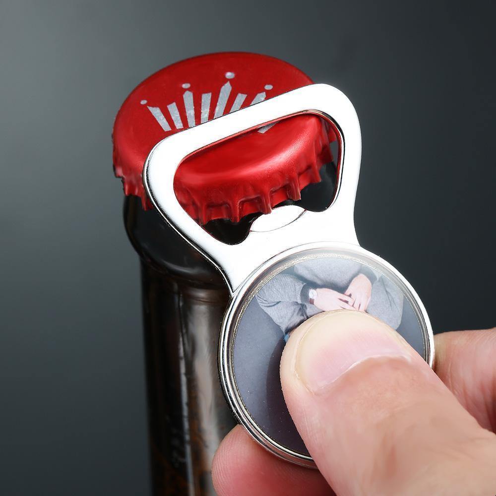Custom Photo Keychain | Oktoberfest Beer Bottle Opener - MyPhotoWalletAU