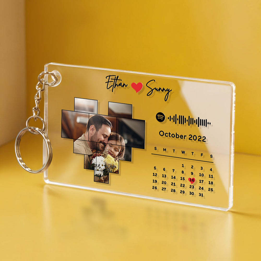 Custom Spotify Plaque Spotify Code Song Decor Photo Decor Father's Day Gifts 