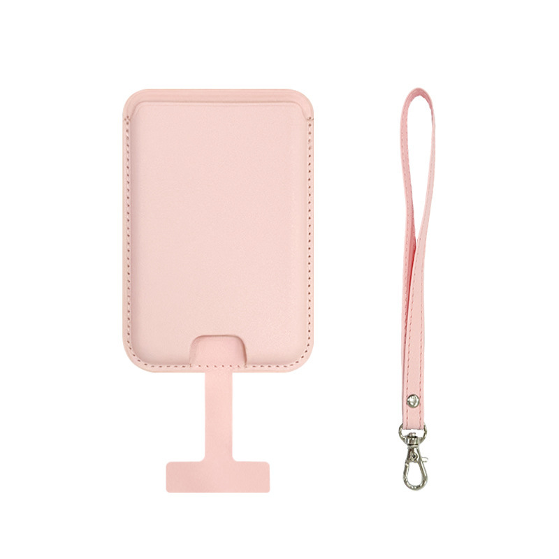 Magnetic Phone Wallet with Lanyard – Detachable Strong Card Holder & Kickstand - 