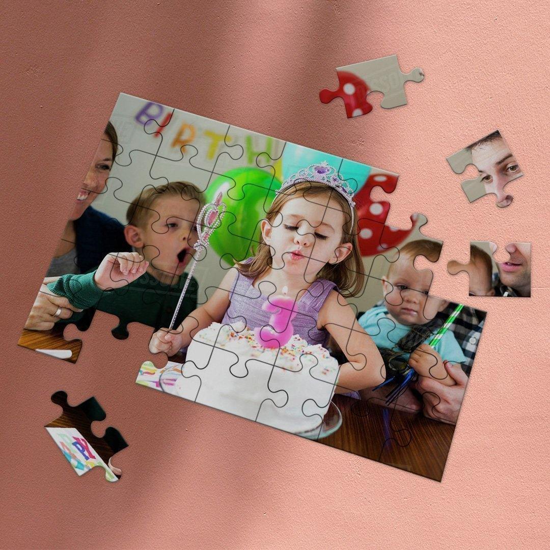 Custom Photo Jigsaw Puzzle Best Indoor Games For Birthday Gifts 35-1000 pieces - MyPhotoWalletAU