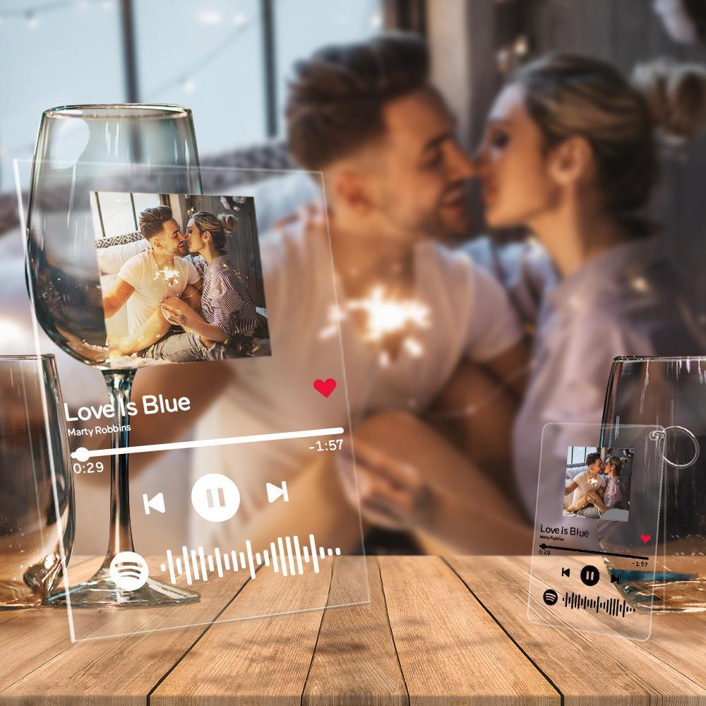 Custom Spotify Code Music Plaque | Valentine's Day Gifts - MyPhotoWalletAU