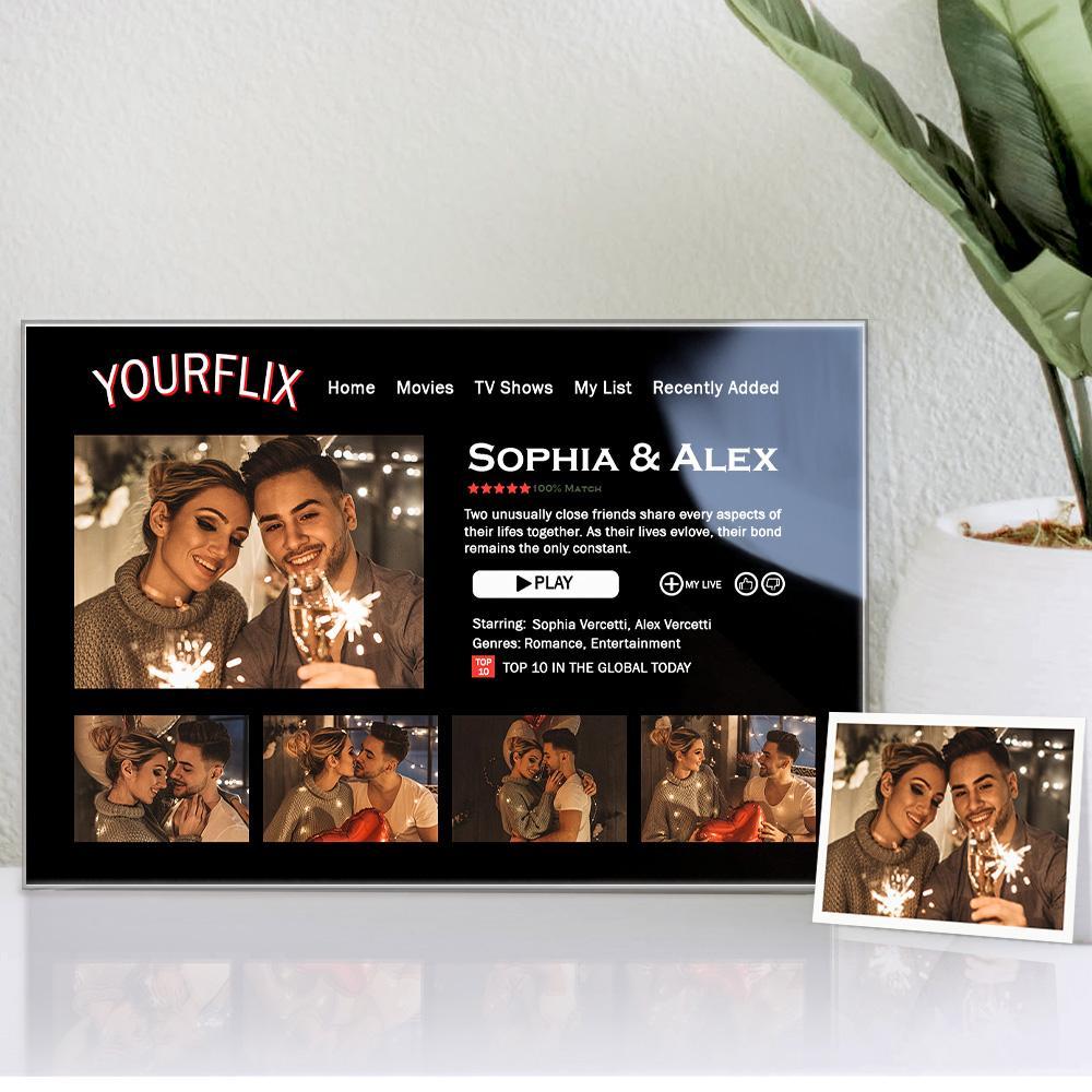 Custom Movie Poster Plaque Personalized Plaque Lover Gifts for Couple - myphotowalletau