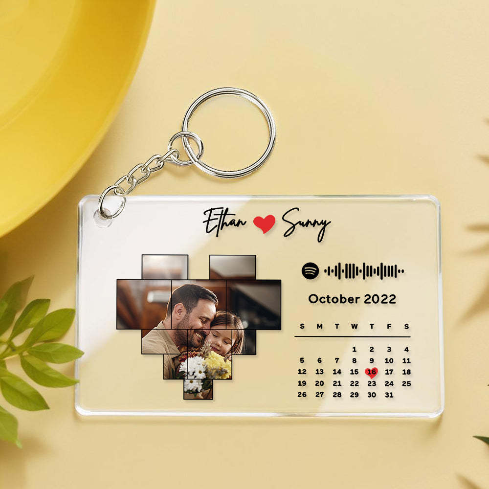 Custom Spotify Plaque Spotify Code Song Decor Photo Decor Father's Day Gifts 