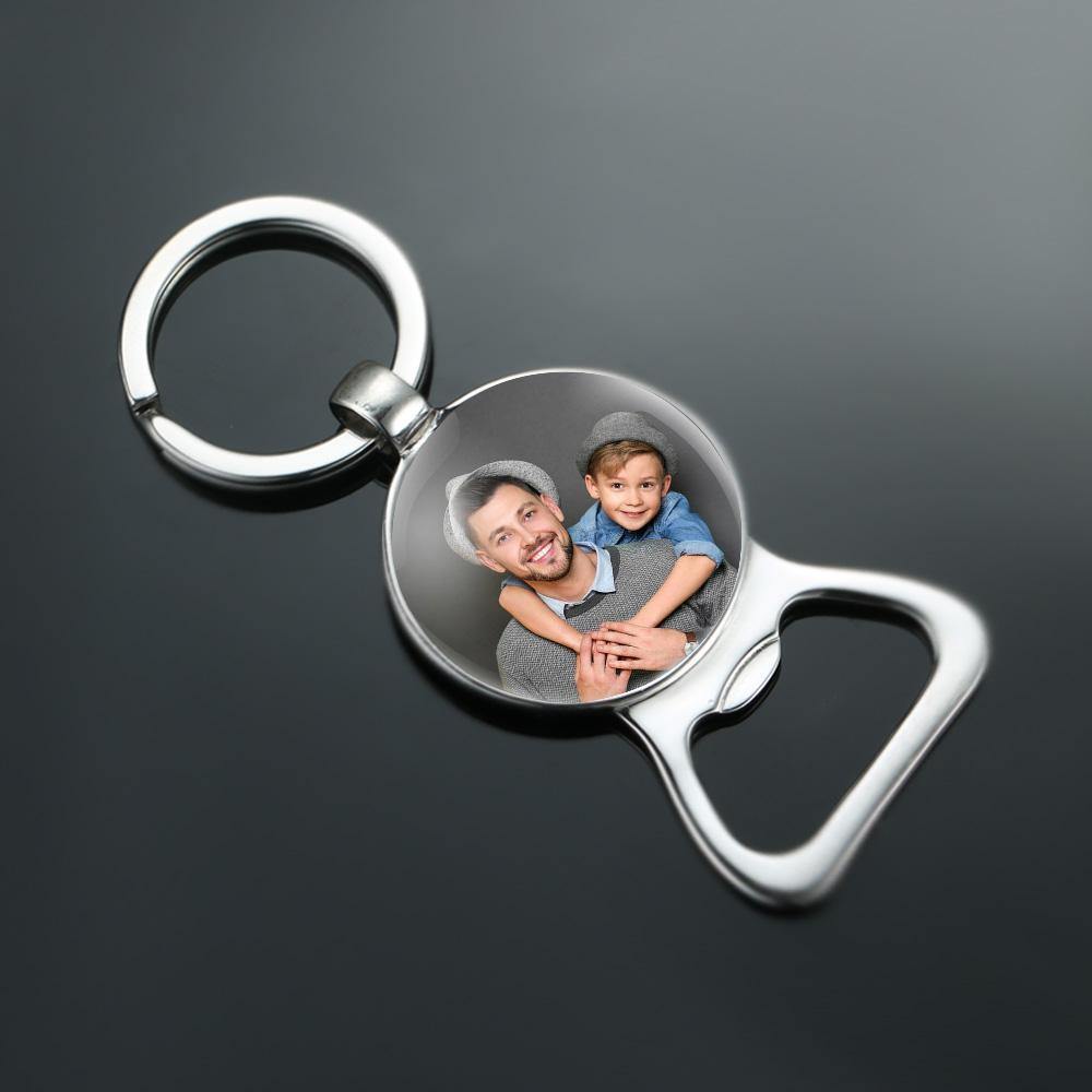 Custom Photo Keychain | Oktoberfest Beer Bottle Opener - MyPhotoWalletAU