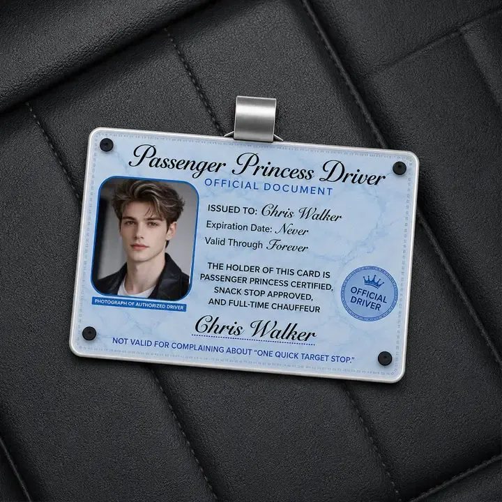 Personalized Passenger Princess Card– Forever Valid VIP Card