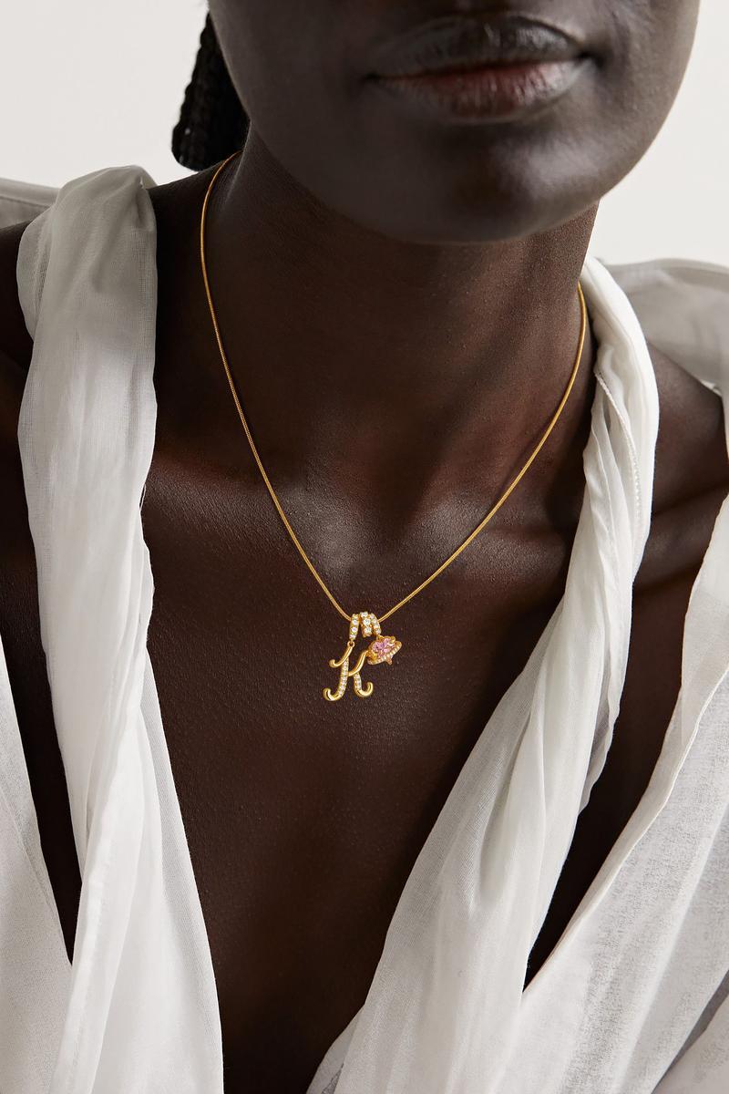 Personalized Letter Pendant - Art Design Jewelry, Exquisite Gift for Women & Girls - 